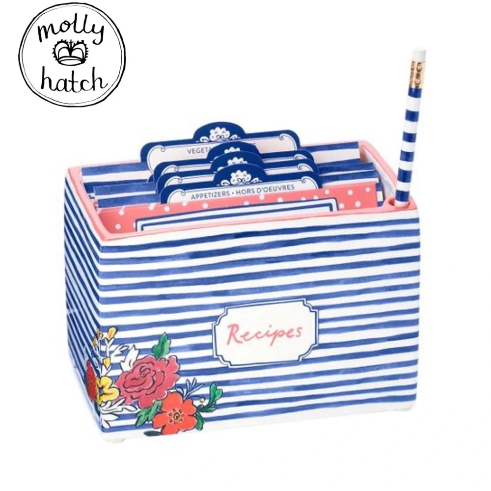 Molly Hatch Flourish Recipe File Box